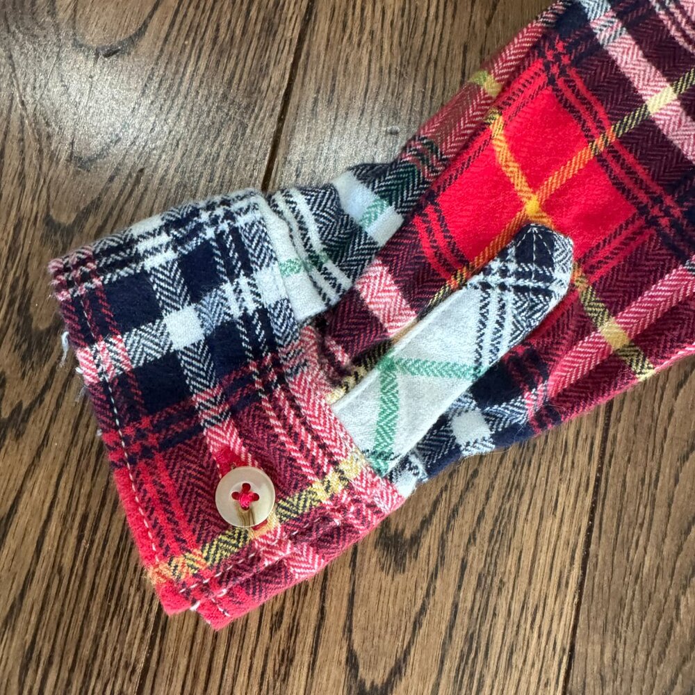 Hanna Andersson Plaid Flannel Shirt. 3T - Picture 6 of 6